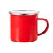 Sublimation Blank Camp Mugs. Color Enamel Camping Mugs in Bulk for Outdoor Travel Dye Sublimation Camper Products Drinking Cups (Case of 12)